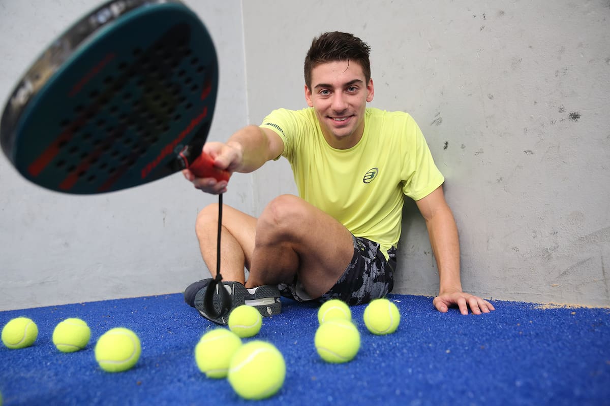 Martin Dinenno, destacado jugador de pádel, en La Plata
ALFIERI MAURO