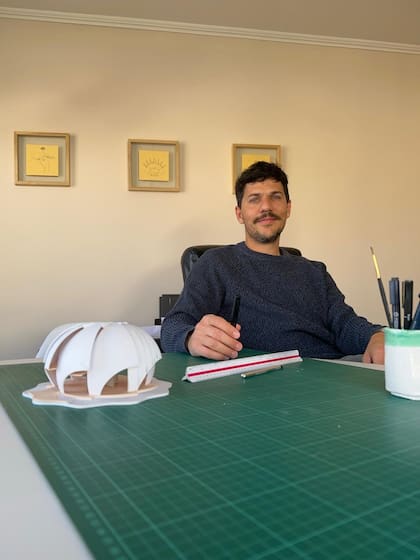 Martín Estrada, arquitecto y creador del Huevo de Dragón