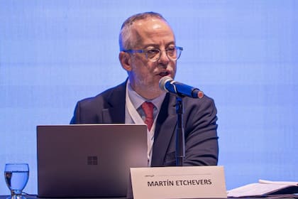 Martín Etchevers, presidente de ADEPA, en la 63ª Asamblea General de la entidad