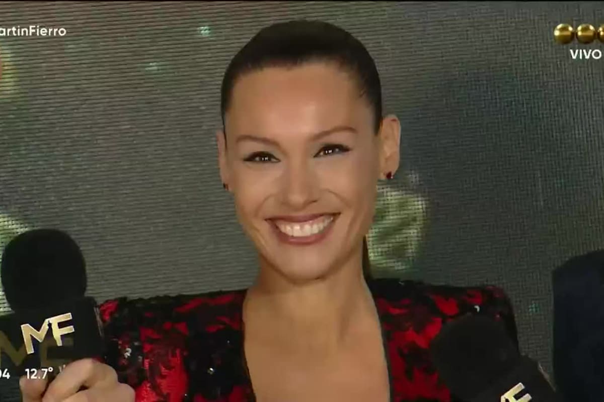 Martín Fierro 2022: La emotiva historia detrás del vestido de Pampita