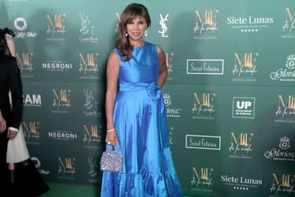 Anamá Ferreira, una modelo histórica, también dijo presente