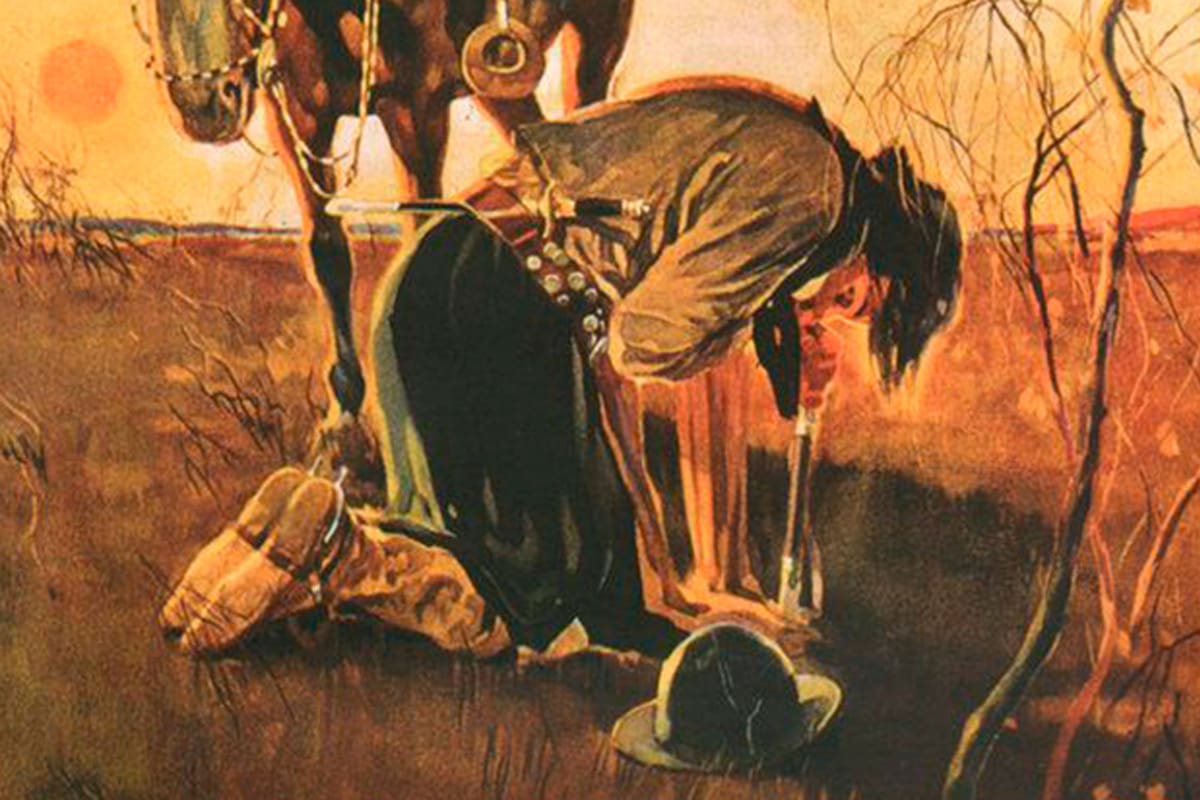 Martín Fierro, obra del artista Mario Zavattaro