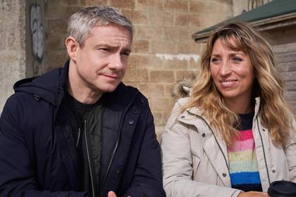Martin Freeman y Daisy Haggard en Breeders