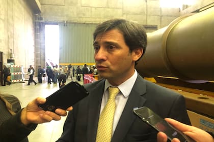 Martín Goerling, cuando era director ejecutivo de la Entidad Binacional Yacyretá