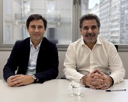 Martín Goerling y Cristian Ritondo, jefes de los bloques de Pro en el Congreso