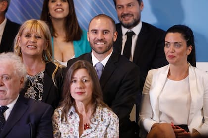 Martín Guzmán, el día de la presentación del gabinete