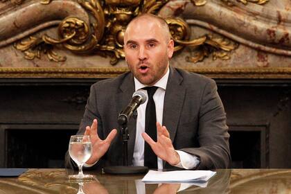 Martín Guzmán en Casa Rosada