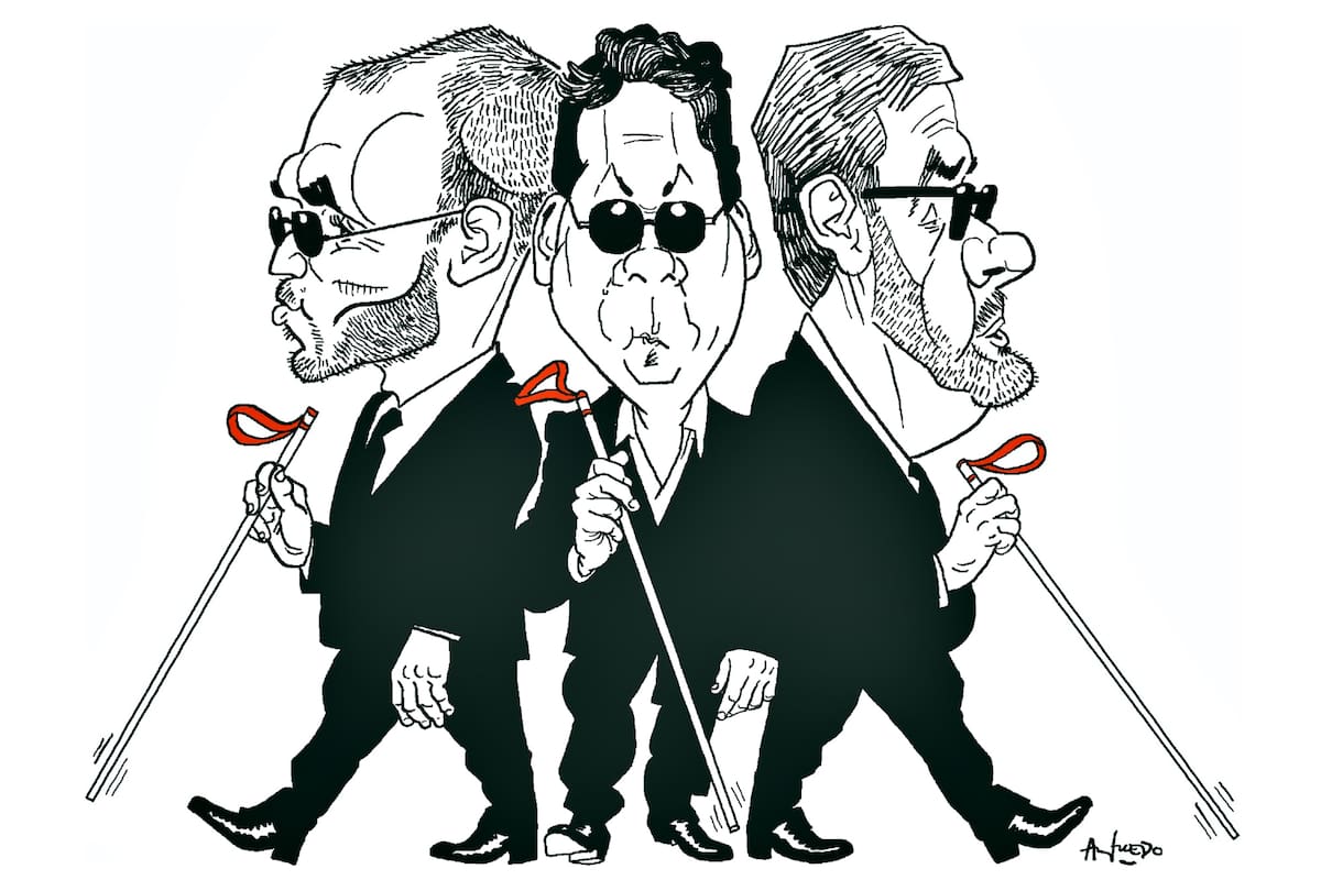 Martín Guzmán, Federico Basualdo y Roberto Feletti