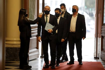 Martín Guzmán ingresa a la Casa Rosada