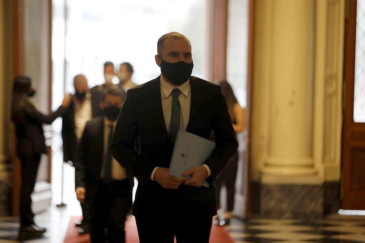 Martín Guzmán ingresa a la Casa Rosada