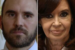 Martín Guzmán y Cristina Kirchner