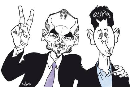 Martín Guzmán y Eduardo "Wado" de Pedro