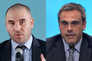 Martín Guzmán y Guillermo Michel, funcionarios durante el gobierno de Alberto Fernández