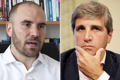 Martín Guzmán y Luis Caputo se cruzaron por la polémica de las cuentas falsas de X.