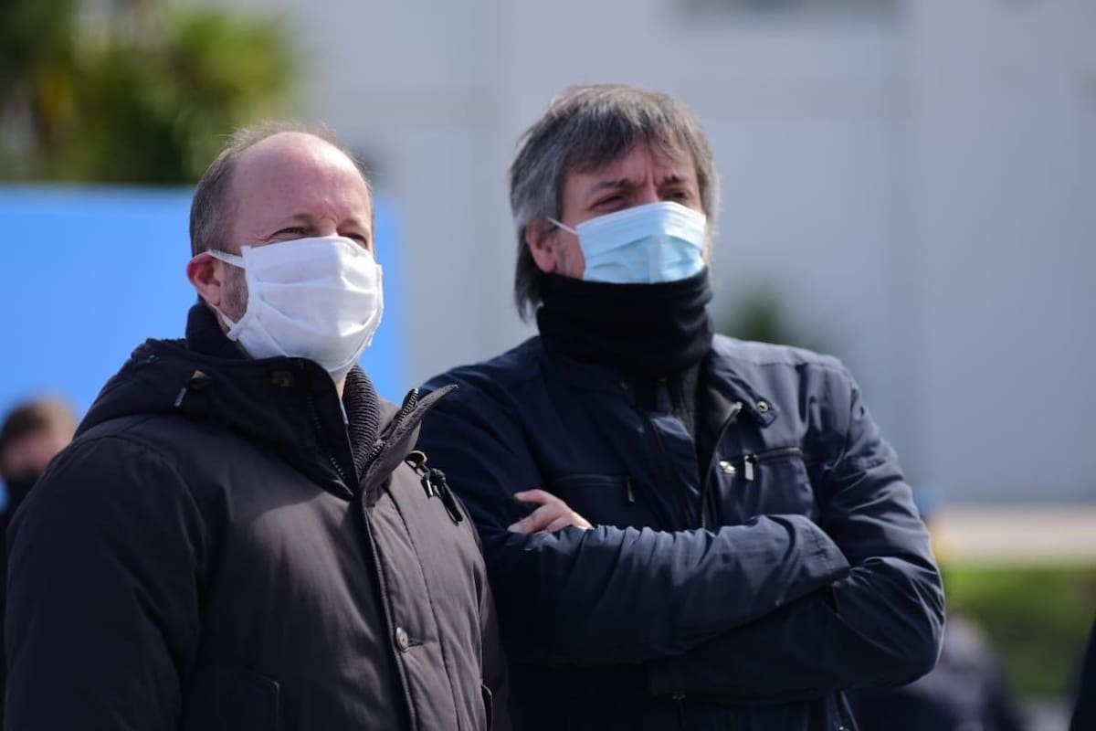 Martín Insaurralde y Máximo Kirchner