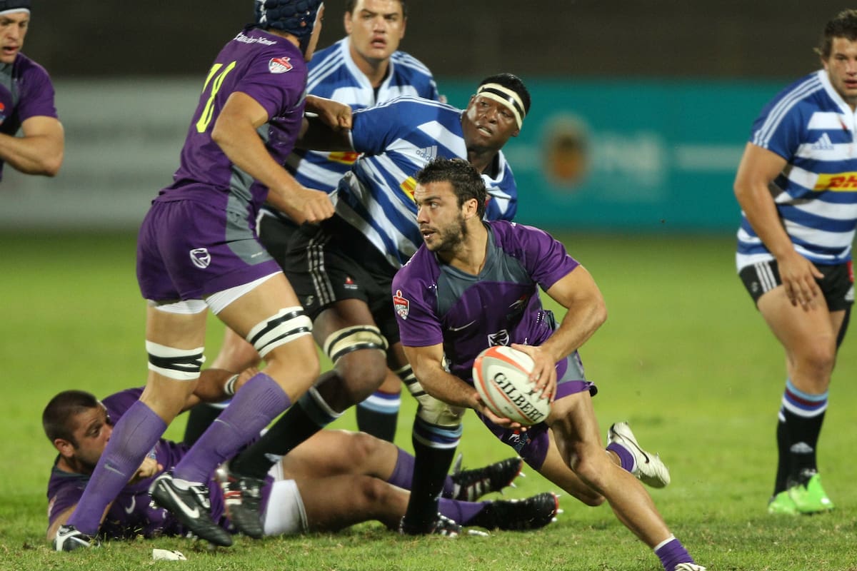 Martín Landajo en 2012, con Pampas XV