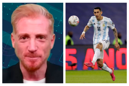 Martín Liberman y Ángel Di María