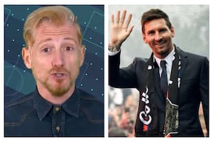 Martín Liberman y Lionel Messi