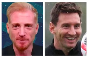 Martín Liberman y Lionel Messi