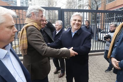 Martín Llaryora estuvo la semana pasada en la Rural de Palermo