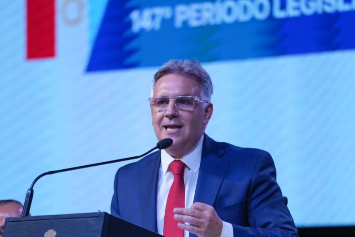 Martín Llaryora, gobernador de Córdoba