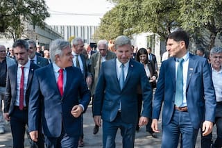 “Nunca bajaremos los brazos en el reclamo de las malditas retenciones”