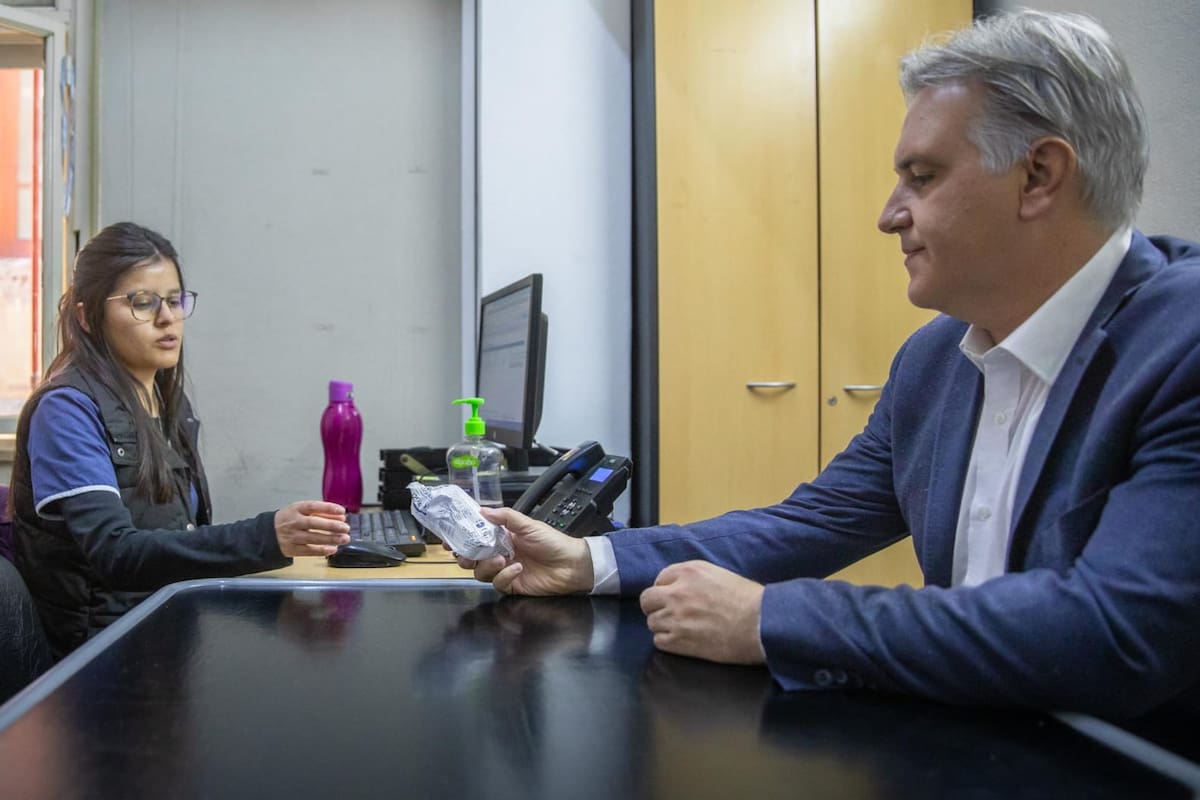 Martín Llaryora se realizó los exámenes en el Hospital San Roque