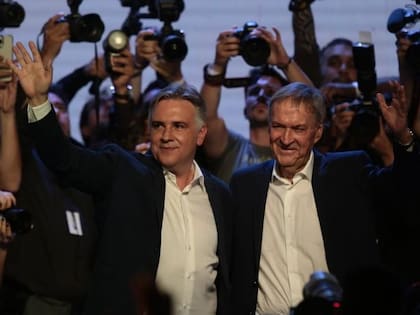 Martín Llaryora y Juan Schiaretti