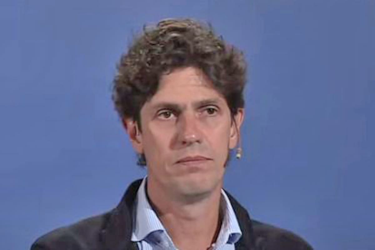 Martín Lousteau, durante la entrevista con Luis Novaresio en LN+