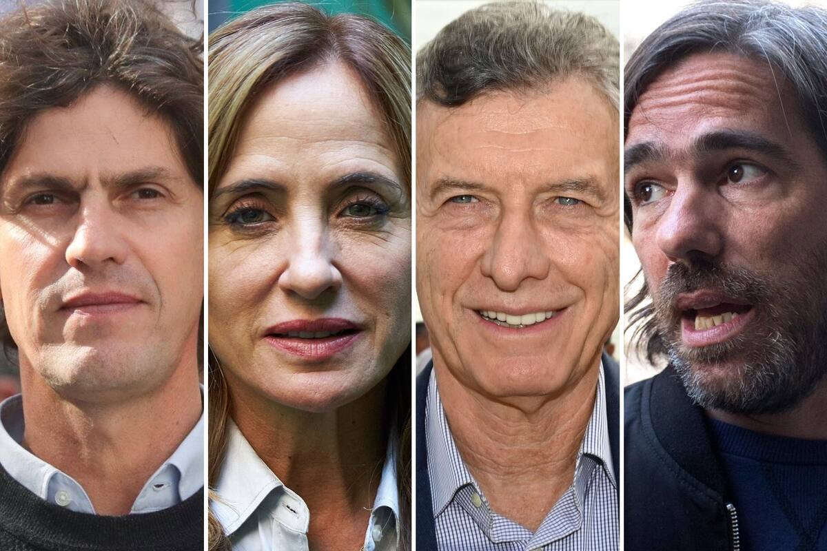 Martín Lousteau; Victoria Tolosa Paz; Mauricio Macri; Nicolás del Caño