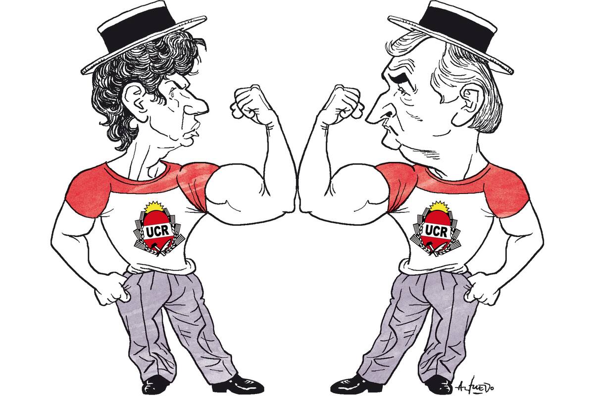 Martín Lousteau y Gerardo Morales