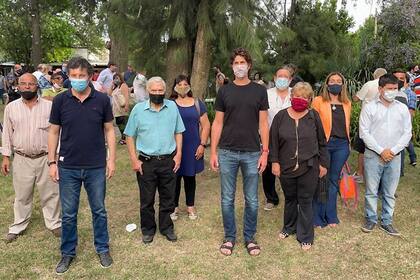 Martín Lousteau y Gustavo Posse, juntos en un acto de cara a las elecciones de la UCR bonaerense.