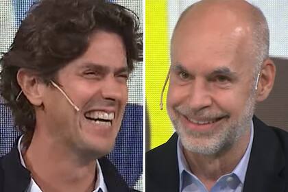 Martín Lousteau y Horacio Rodríguez Larreta.
