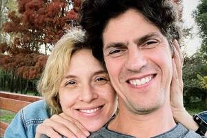 Martín Lousteau y su esposa, la actriz Carla Peterson