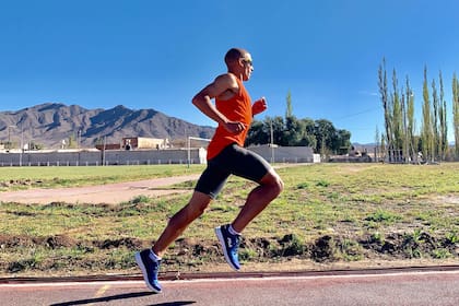 Martín Méndez, uno de los mejores fondistas de Argentina.