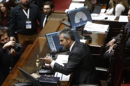 Martín Menem, presidente de la Cámara de Diputados