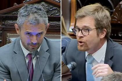 Martín Menem y Nicolás Massot