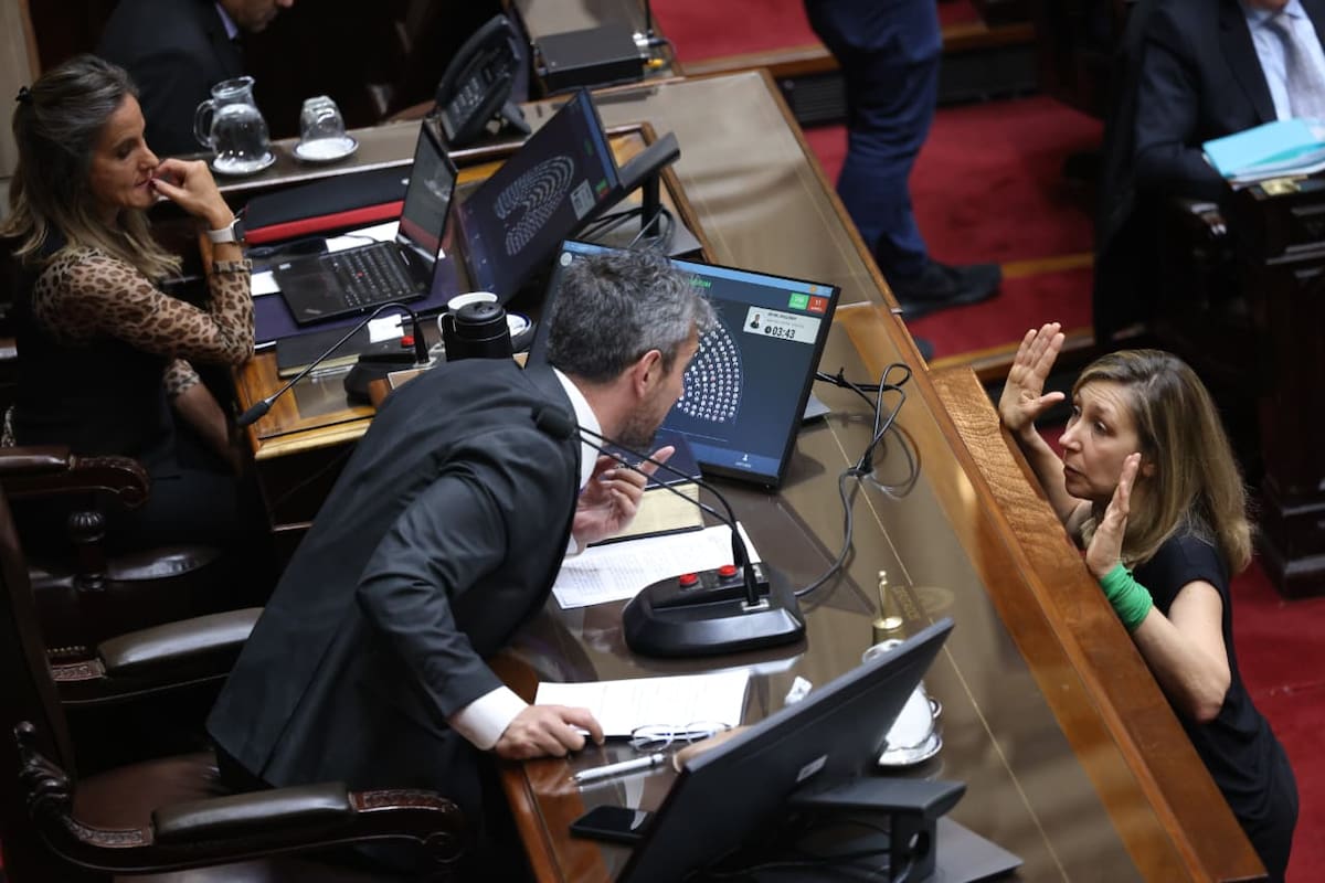 Martín Menem y un diálogo con Myriam Bregman en medio de la sesión
