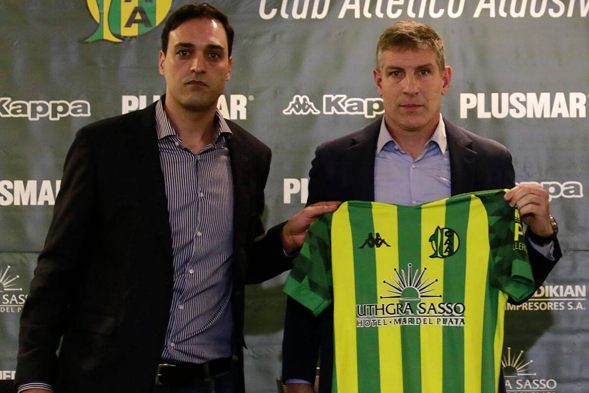 Martin Palermo, nuevo DT de Aldosivi