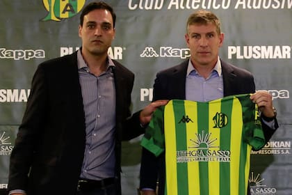 Martin Palermo, nuevo DT de Aldosivi