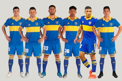 Martín Payero, Oscar Romero, Alan Varela, Cristian Medina, Equi Fernández y Pol Fernández; seis de los principales volantes que tiene el DT Ibarra en el plantel de Boca