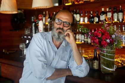 Martín Pittaluga, en una de las barras de La Huella