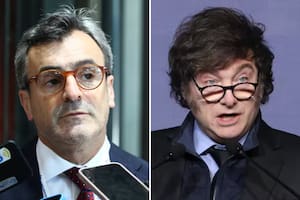 Martín Rappallini y Javier Milei