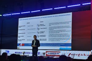 Martín Redrado expuso ante empresarios Pymes en Córdoba.