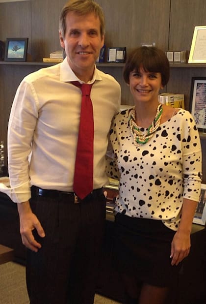 Martín Redrado y Amalia Granata