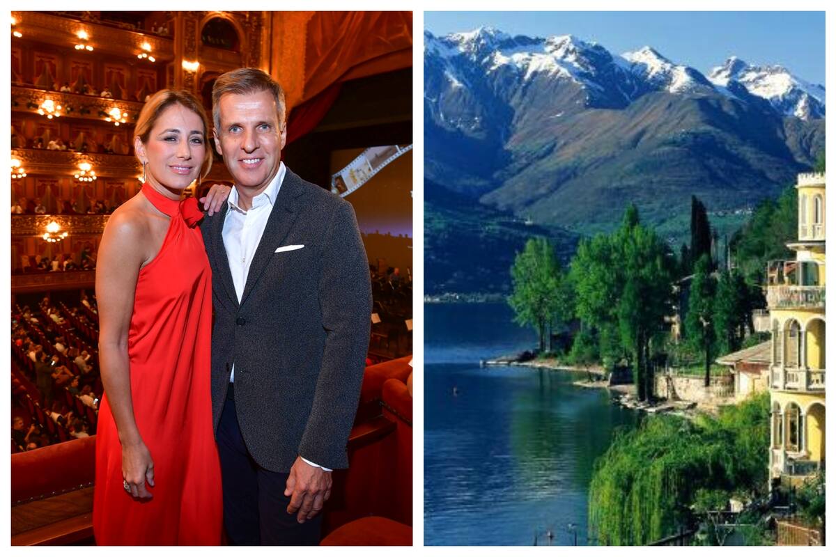 Martín Redrado y Lulú Sanguinetti se casarán en el Lago De Como.