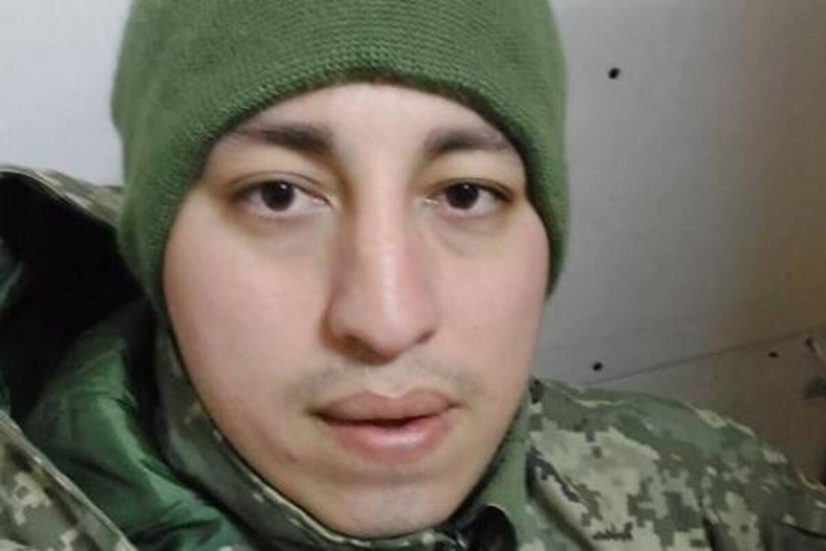 Martín Ríos, militar colombiano en Ucrania