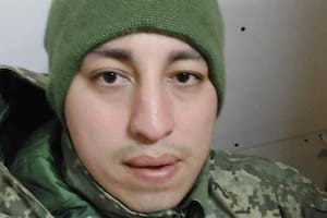 Martín Ríos, militar colombiano en Ucrania