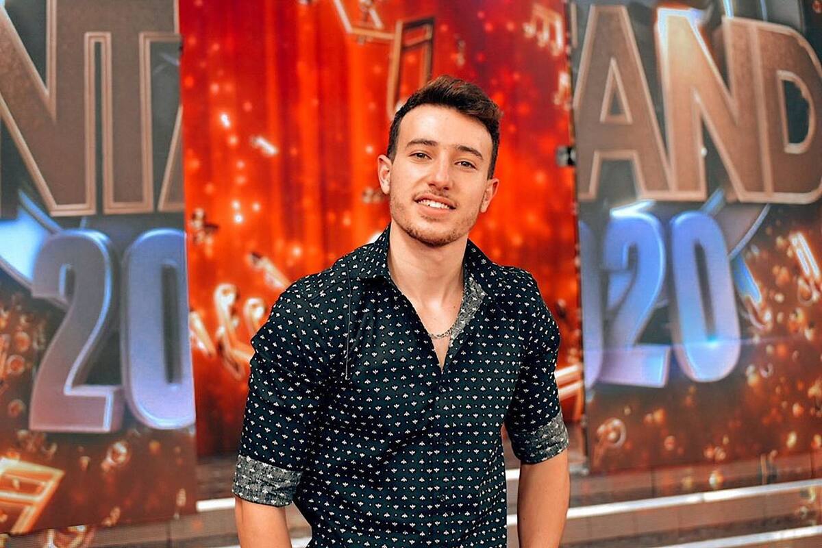 Martín Salwe, locutor del Cantando 2020.