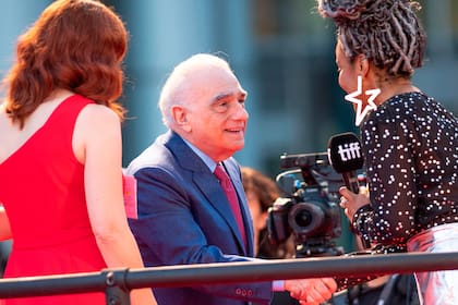 Martin Scorsese, en la alfombra roja
